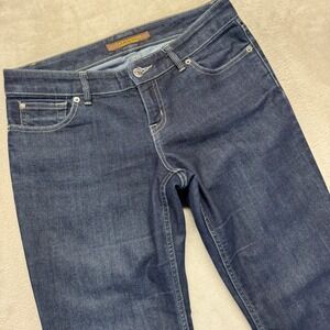 The Limited Authentic Original Jeans Women's 6 Flare‎ Fit Y2K Mid Rise Dark Wash